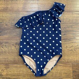 J.Crew crewcuts polka dot one piece swimsuit